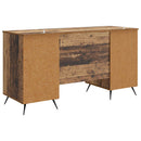 Bord med hylde Gammelt træ 142,5 x 50 x 75 cm Konstrueret træ