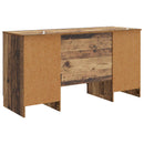 Bord med hylde Gammelt træ 142,5 x 50 x 75 cm Konstrueret træ