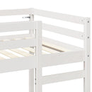 Hemsengramme Hvid 90 x 200 cm Massiv fyrretræ