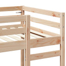 Hemsengramme Naturfarvet 90 x 190 cm Massiv fyrretræ