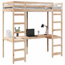 Hemsengramme Naturfarvet 90 x 190 cm Massiv fyrretræ