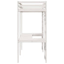 Hemsengramme Hvid 90 x 190 cm Massiv fyrretræ