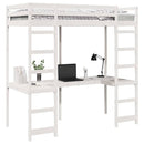 Hemsengramme Hvid 75 x 190 cm Massiv fyrretræ