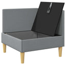 Sofa med opbevaring Stof