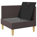 Sofa med opbevaring Stof