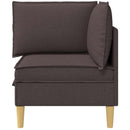Sofa med opbevaring Stof