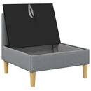 Sofa med opbevaring Stof