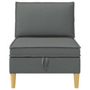 Sofa med opbevaring Stof