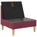 Sofa med opbevaring Stof
