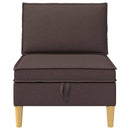 Sofa med opbevaring Stof