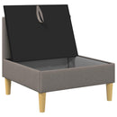 Sofa med opbevaring Stof