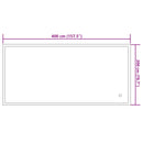 Vinter pool pude Blå 380 x 180 x 140 cm PVC