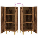 Sideboard Gammelt træ 34,5 x 34 x 90 cm Konstrueret træ