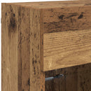 TV vægskab Gammelt træ 98,5 x 30 x 60,5 cm Konstrueret træ