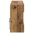 TV vægskab Gammelt træ 98,5 x 30 x 60,5 cm Konstrueret træ