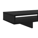Monitor Stativ Sort 100 x 27 x 15 cm Konstrueret træ