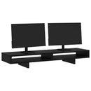Monitor Stativ Sort 100 x 27 x 15 cm Konstrueret træ