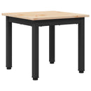 Sofabord Naturfarvet 40 x 40 x 36 cm Massiv fyrretræ
