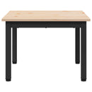 Sofabord Naturfarvet 50 x 50 x 36 cm Massiv fyrretræ