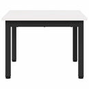 Sofabord Hvid 50 x 50 x 36 cm Massiv fyrretræ