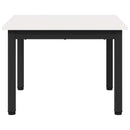 Sofabord Hvid 50 x 50 x 36 cm Massiv fyrretræ