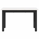 Sofabord Hvid 60 x 30 x 36 cm Massiv fyrretræ