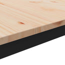 Sofabord Naturfarvet 60 x 60 x 36 cm Massiv fyrretræ