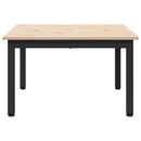 Sofabord Naturfarvet 60 x 60 x 36 cm Massiv fyrretræ