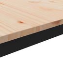 Sofabord Naturfarvet 60 x 50 x 36 cm Massiv fyrretræ
