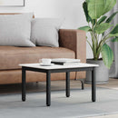 Sofabord Hvid 60 x 50 x 36 cm Massiv fyrretræ