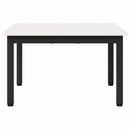 Sofabord Hvid 60 x 50 x 36 cm Massiv fyrretræ