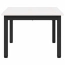 Sofabord Hvid 60 x 50 x 36 cm Massiv fyrretræ