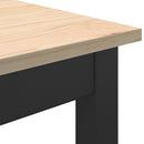 Sofabord Naturfarvet 70 x 50 x 36 cm Massiv fyrretræ