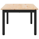 Sofabord Naturfarvet 70 x 50 x 36 cm Massiv fyrretræ