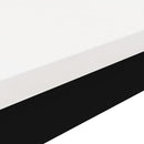 Sofabord Hvid 70 x 50 x 36 cm Massiv fyrretræ