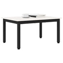 Sofabord Hvid 70 x 50 x 36 cm Massiv fyrretræ