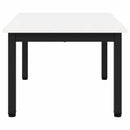 Sofabord Hvid 70 x 50 x 36 cm Massiv fyrretræ