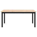 Sofabord Naturfarvet 100 x 50 x 45 cm Massiv fyrretræ