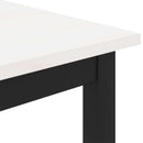 Sofabord Hvid 100 x 100 x 45 cm Massiv fyrretræ