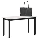 bænk Hvid 80 x 35 x 45 cm Massiv fyrretræ