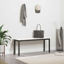 bænk Hvid 110 x 35 x 45 cm Massiv fyrretræ