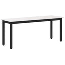 bænk Hvid 110 x 35 x 45 cm Massiv fyrretræ