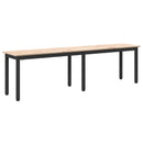 bænk Naturfarvet 160 x 35 x 45 cm Massiv fyrretræ