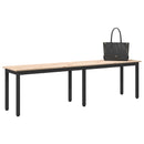 bænk Naturfarvet 160 x 35 x 45 cm Massiv fyrretræ