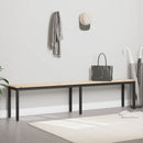 bænk Naturfarvet 200 x 35 x 45 cm Massiv fyrretræ