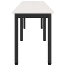 bænk Hvid 200 x 35 x 45 cm Massiv fyrretræ