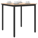Spisebord Naturfarvet 70 x 70 x 75 cm Massiv fyrretræ