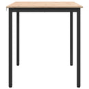 Spisebord Naturfarvet 70 x 70 x 75 cm Massiv fyrretræ