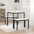 Spisebord Hvid 70 x 70 x 75 cm Massiv fyrretræ