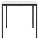 Spisebord Hvid 80 x 80 x 75 cm Massiv fyrretræ